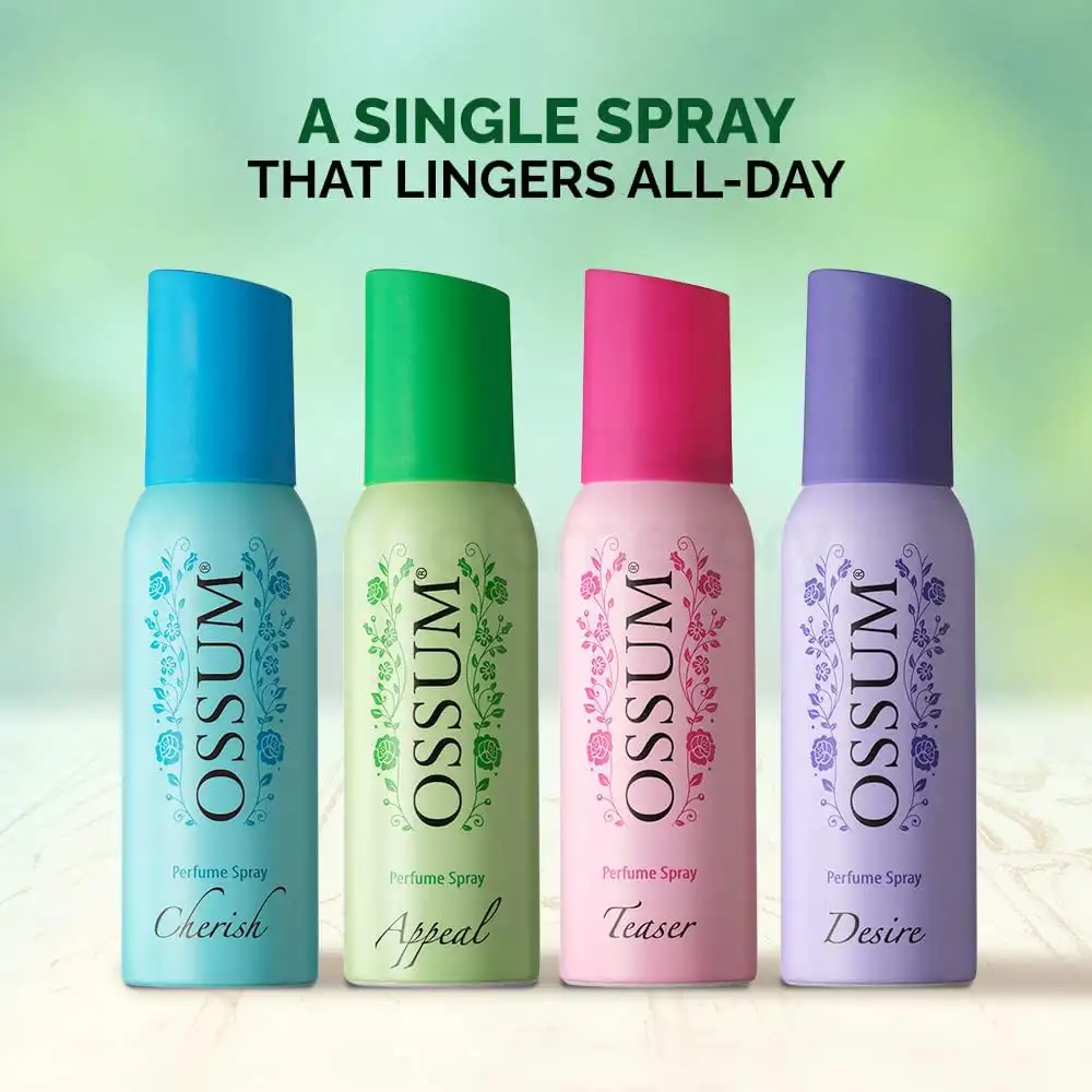 Ossum Fragrance Body Spray Appeal-120ml thumbnail 4
