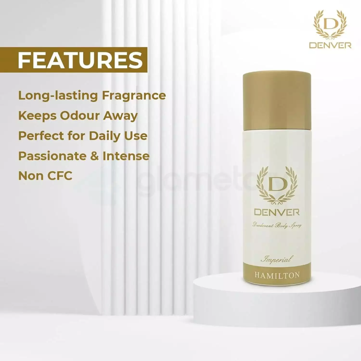Denver Imperial Hamilton Deodorant Body Spray-165ml thumbnail 4