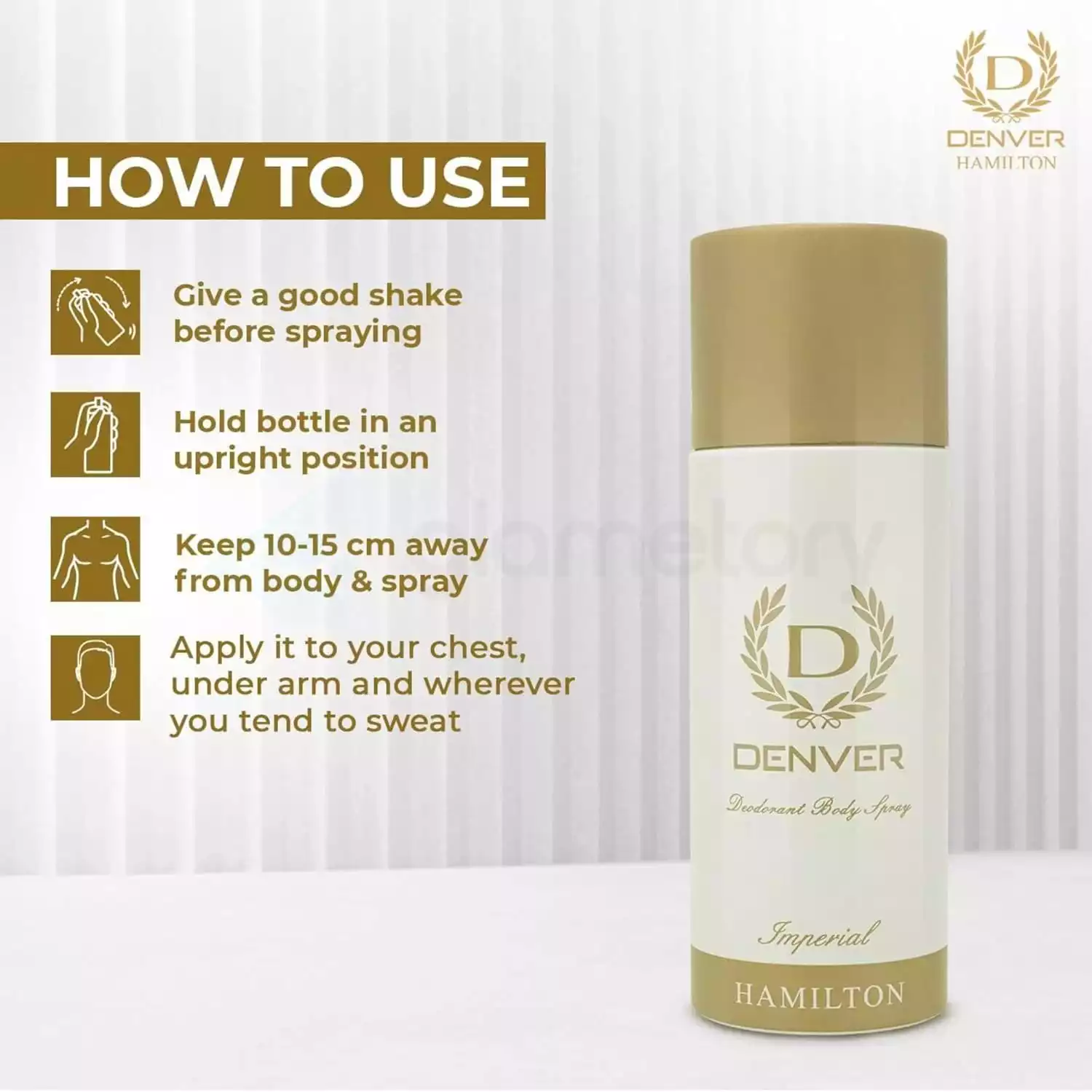 Denver Imperial Hamilton Deodorant Body Spray-165ml thumbnail 7