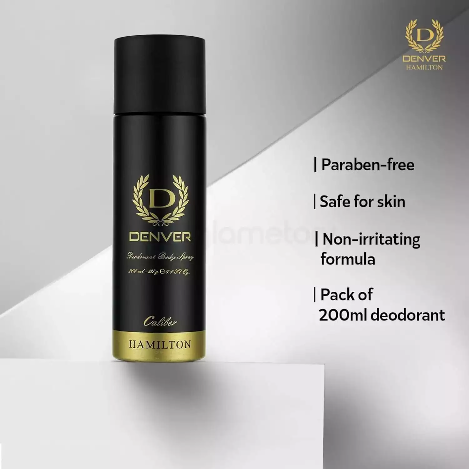 Denver Caliber Hamilton Deodorant Body Spray-165ml thumbnail 4