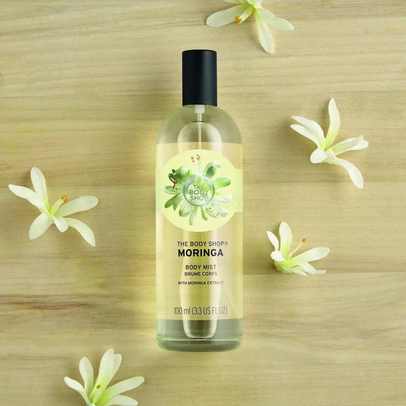 The Body Shop Moringa Body Mist with Moringa Extract-100ml thumbnail 3