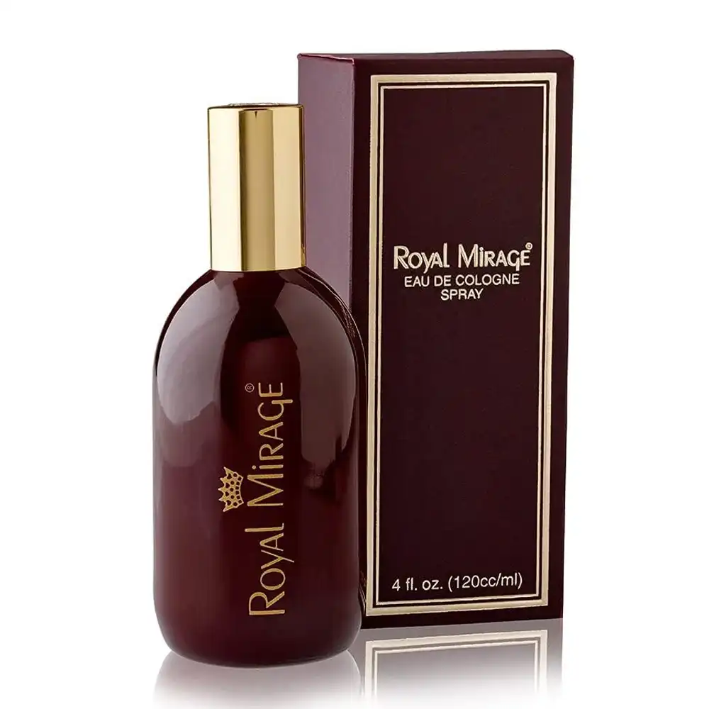 Royal Mirage Brown Eau de Cologne Classic Blading-120ml