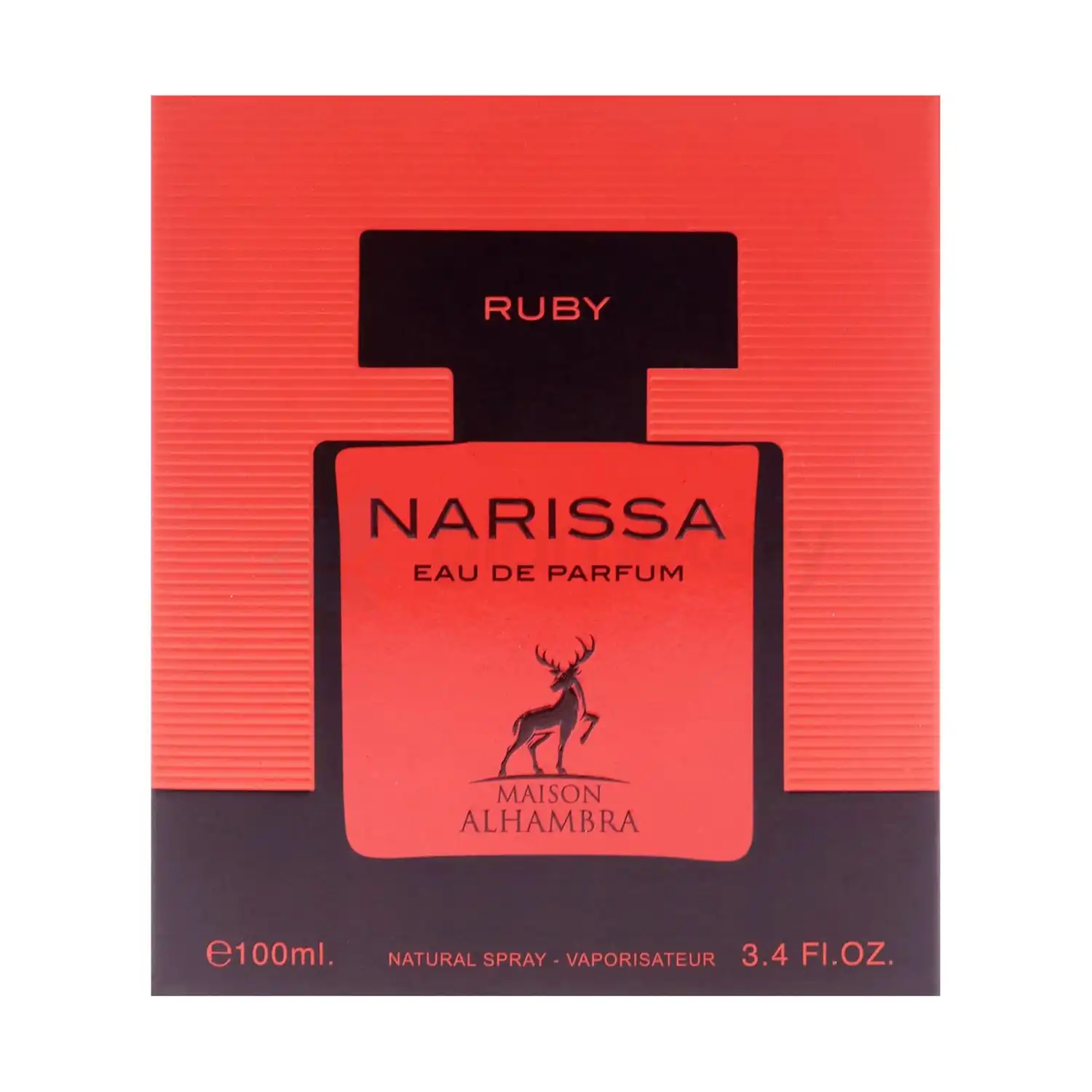 Maison Alhambra Narissa Rouge EDP Natural Spray for Women-100ml thumbnail 3