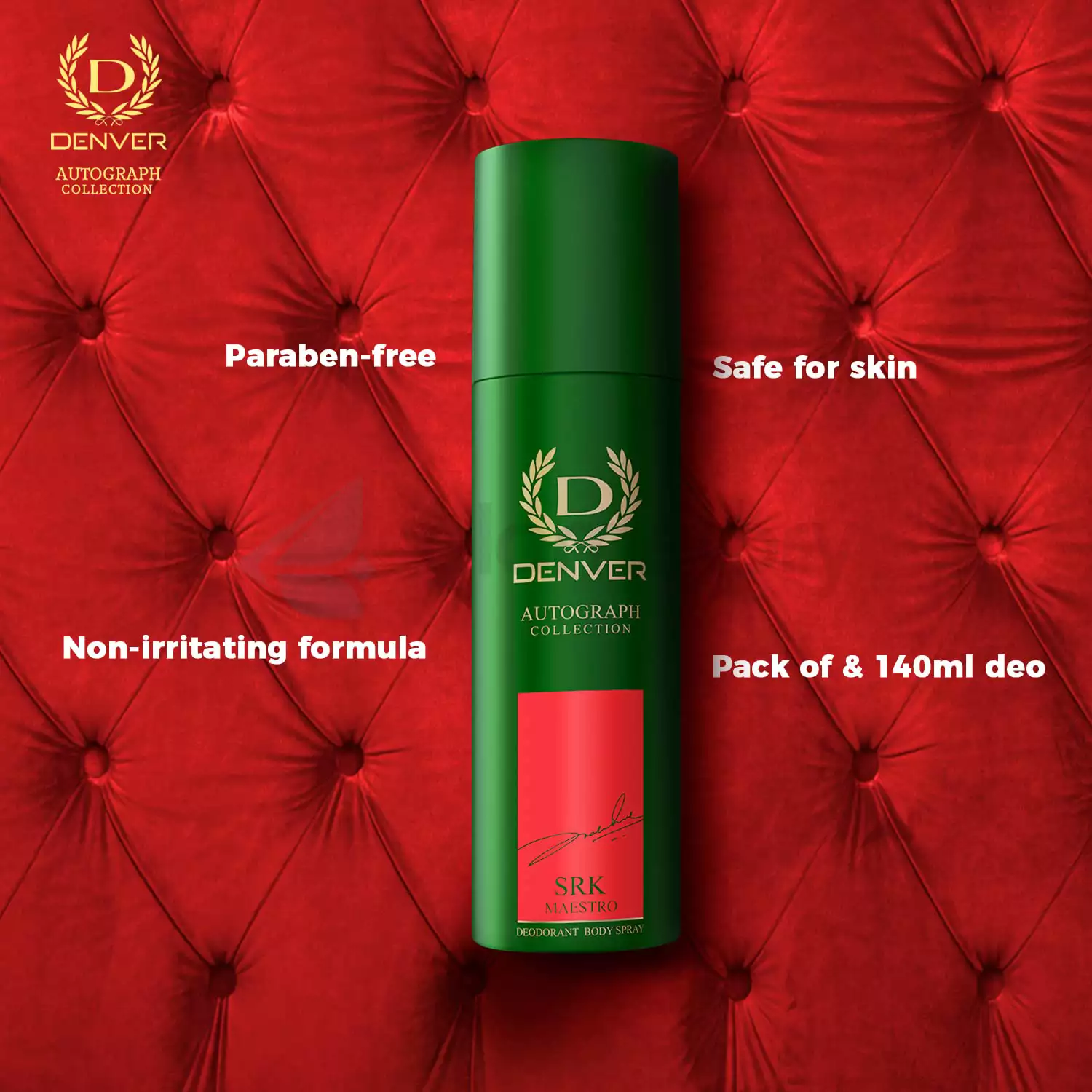 Denver SRK Maestro Autograph Collection Body Spray-140ml thumbnail 5