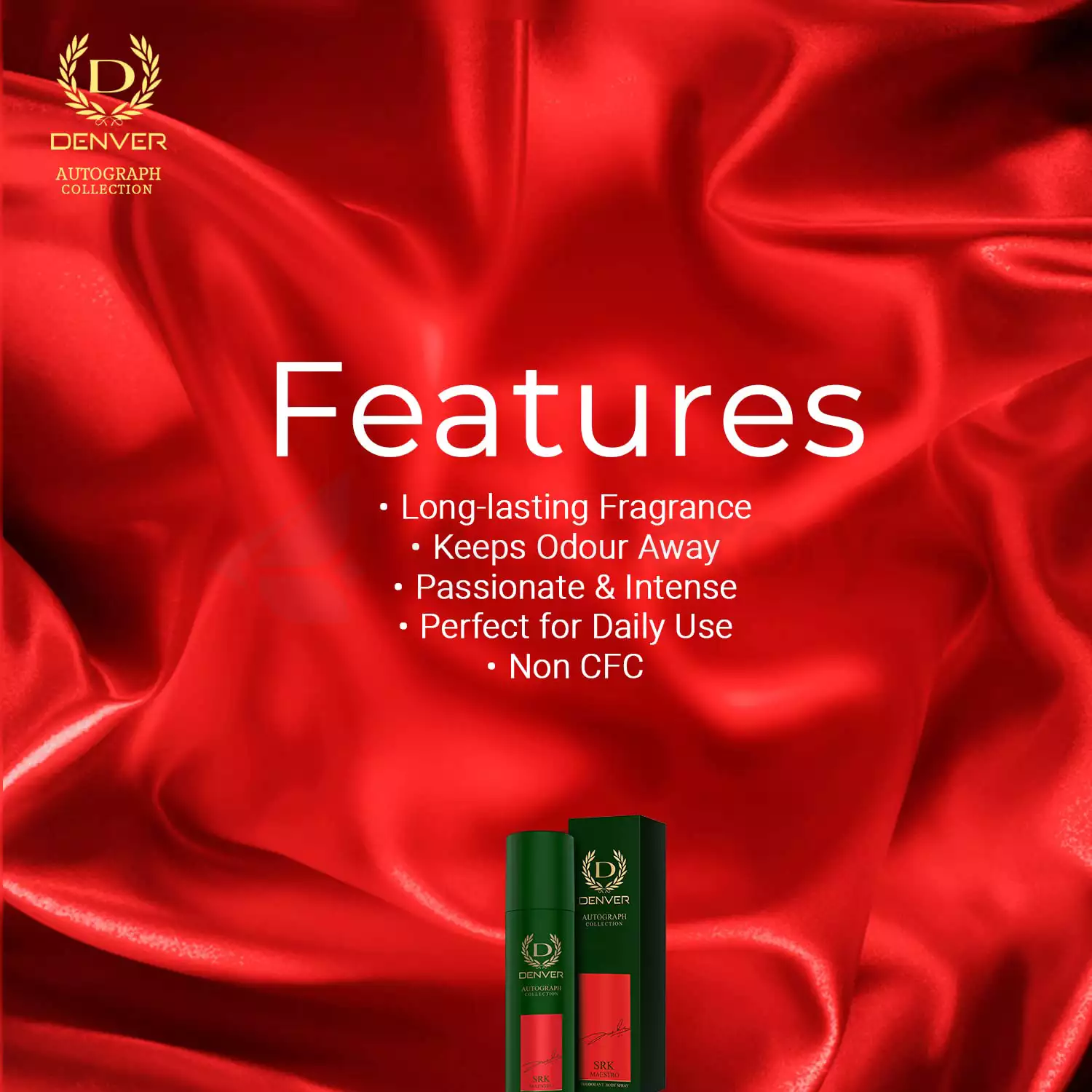 Denver SRK Maestro Autograph Collection Body Spray-140ml thumbnail 6