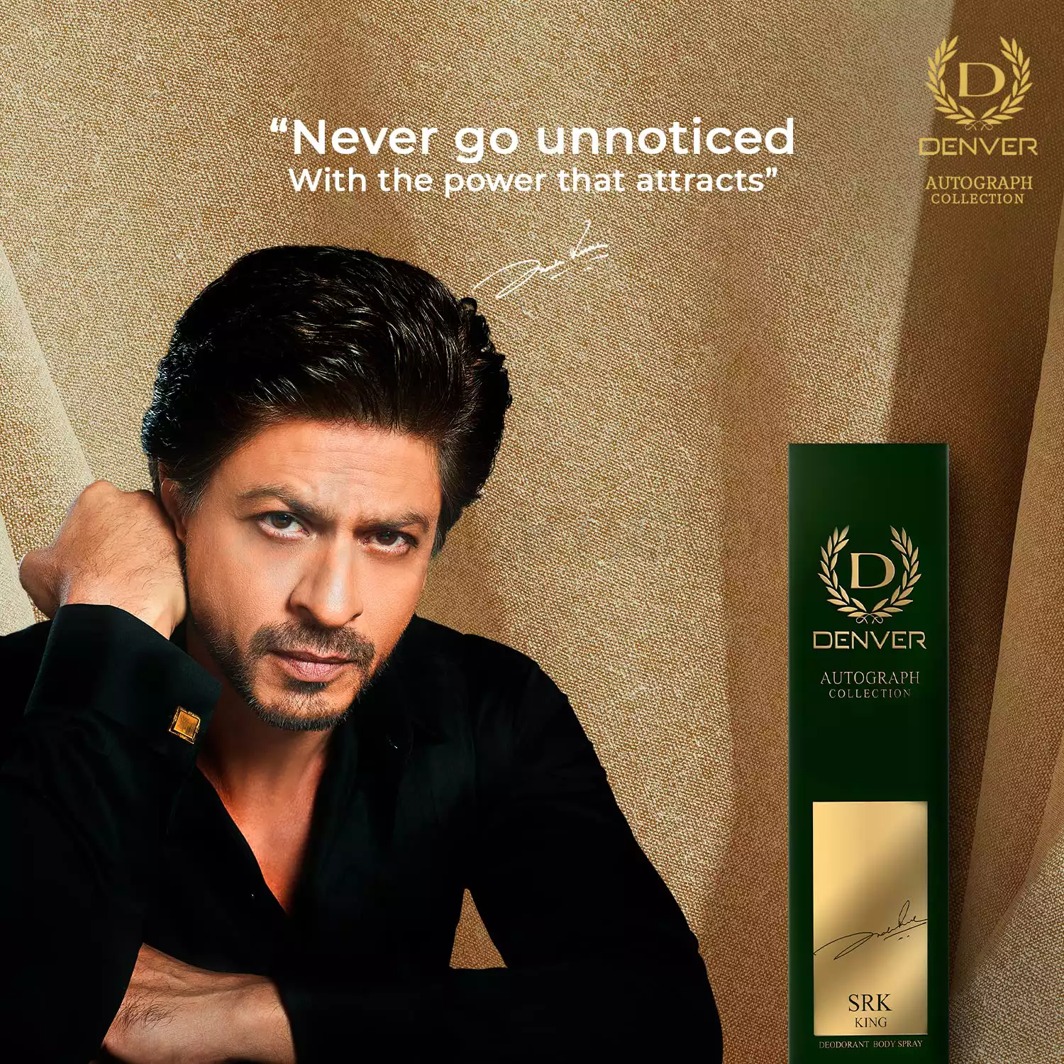 Denver SRK King Autograph Collection Body Spray-140ml thumbnail 7