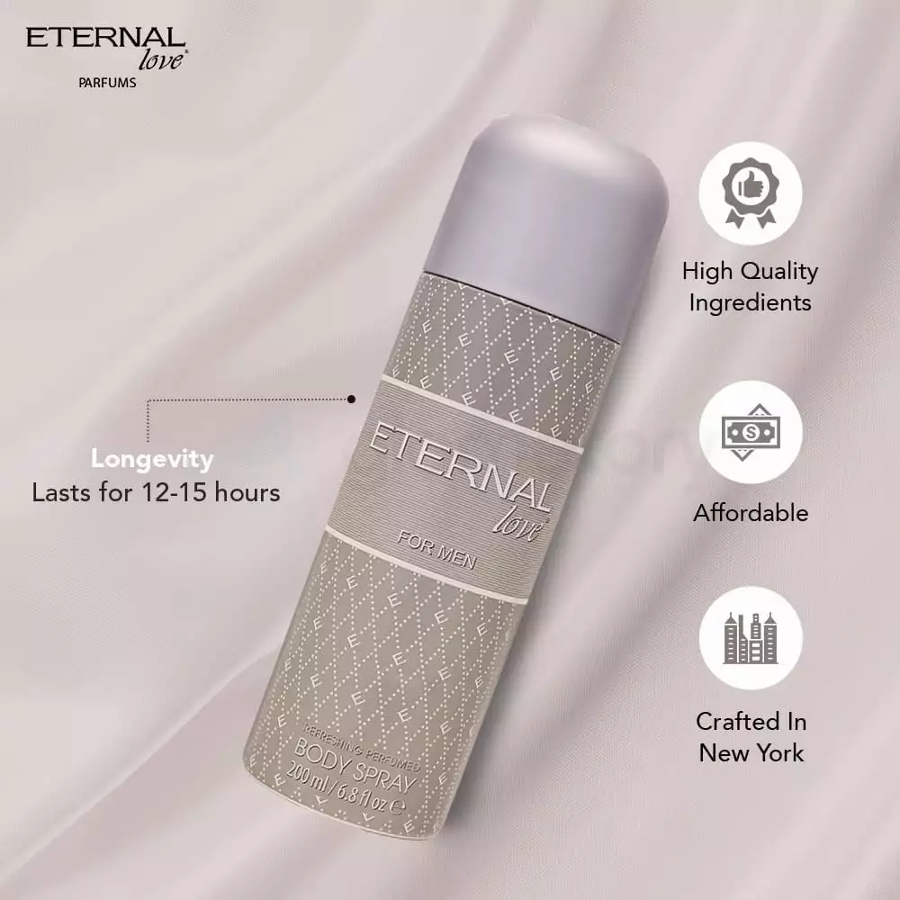 Eternal Love For Men Body Spray-150ml thumbnail 3