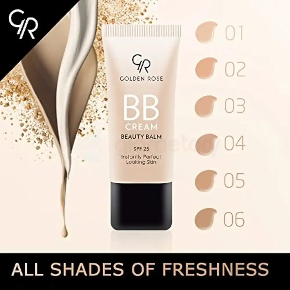 Golden Rose BB Cream Beauty Balm-30ml thumbnail 4