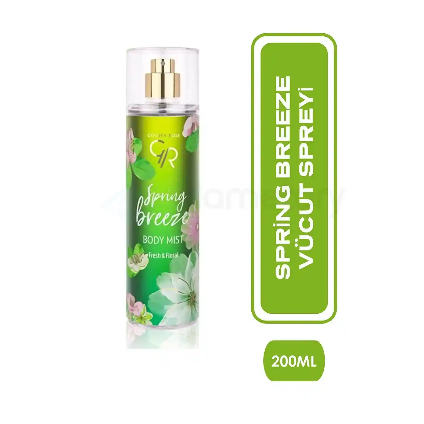 Golden Rose Body Mist Spring Breeze-200ml thumbnail 3