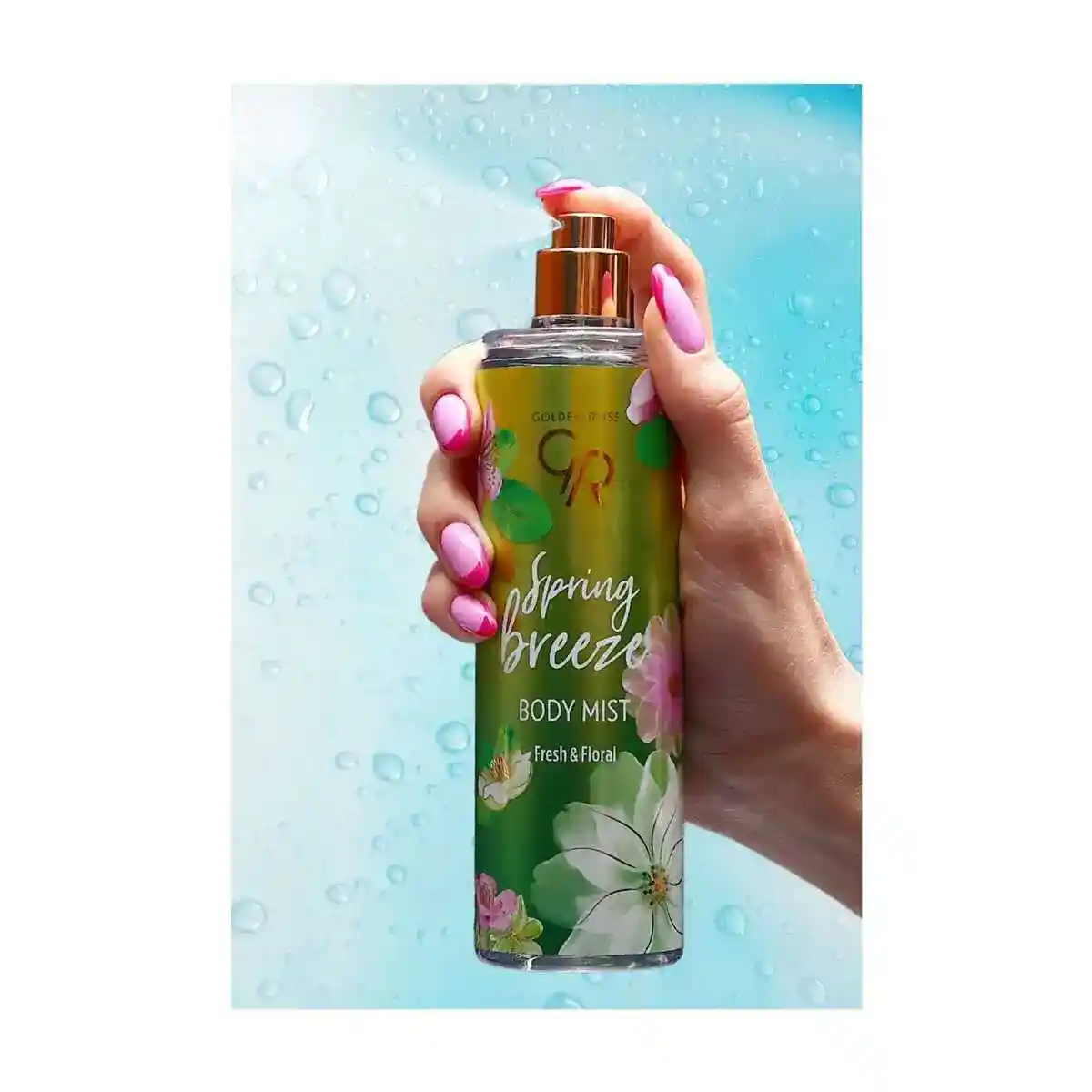 Golden Rose Body Mist Spring Breeze-200ml thumbnail 4