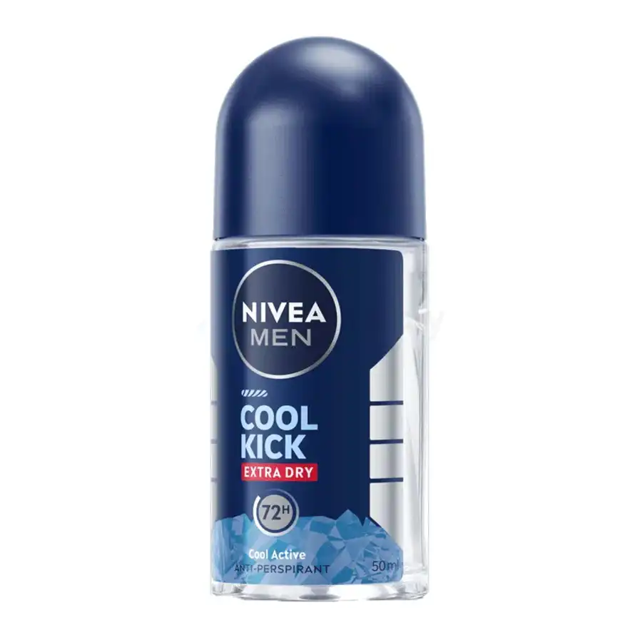 Nivea Men Cool Kick Extra Day Cool Active Roll On-50ml thumbnail 3