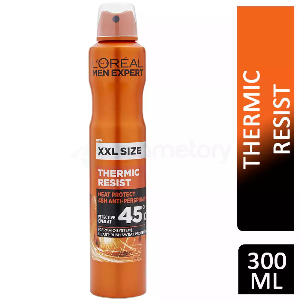 L'Oreal Men Expert Thermic Resist Deodorant Body Spray-300ml