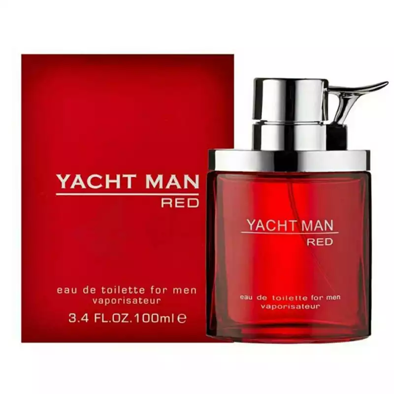 Yacht Man Red EDT Vaporisateur For Men-100ml