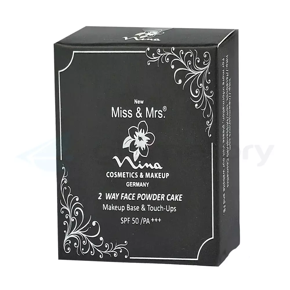 Miss & Mrs 2-Way Face Powder Cake SPF 50 PA+++ Color 03-10g