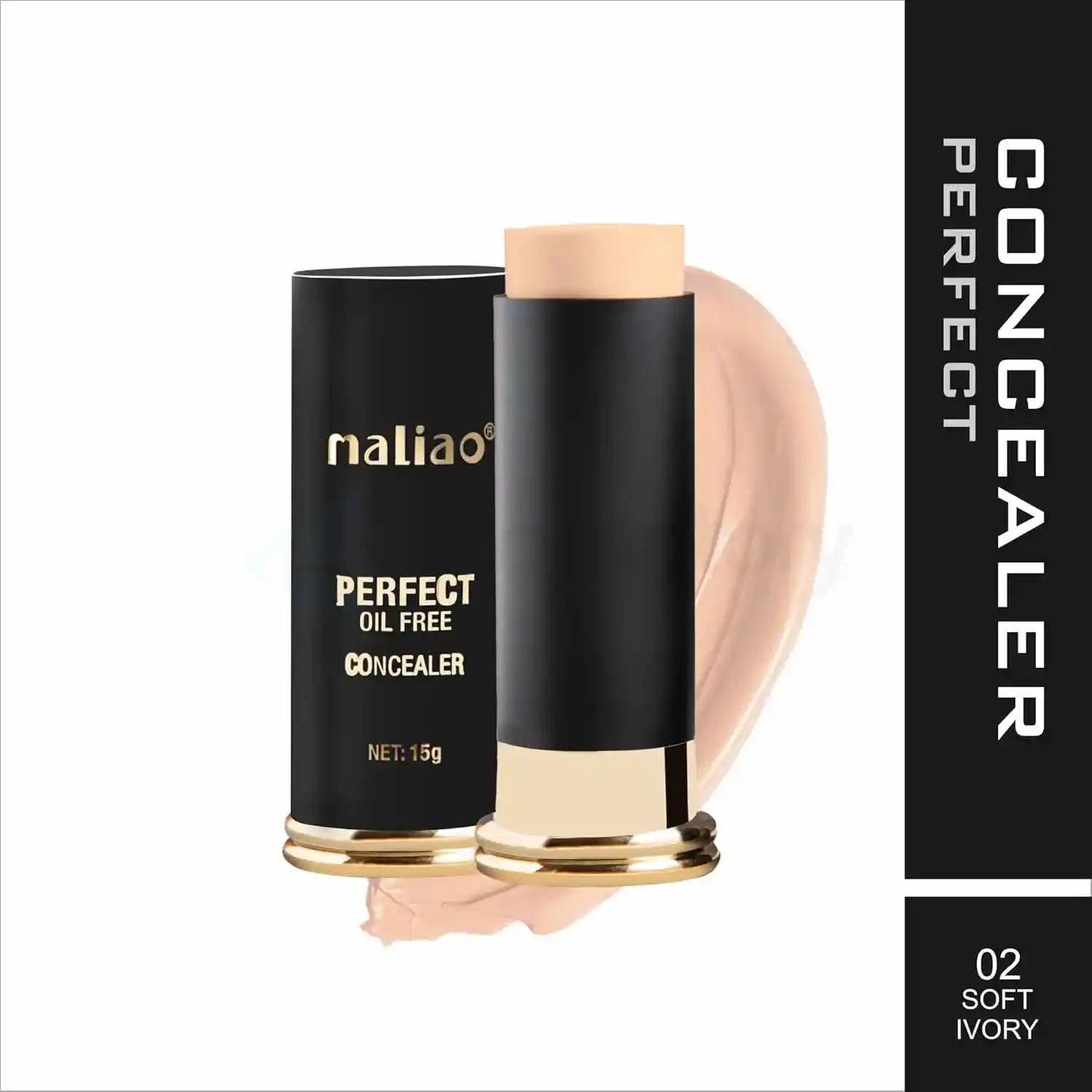 Maliao Perfect Oil Free Stick Concealer Shade 02-15g thumbnail 3