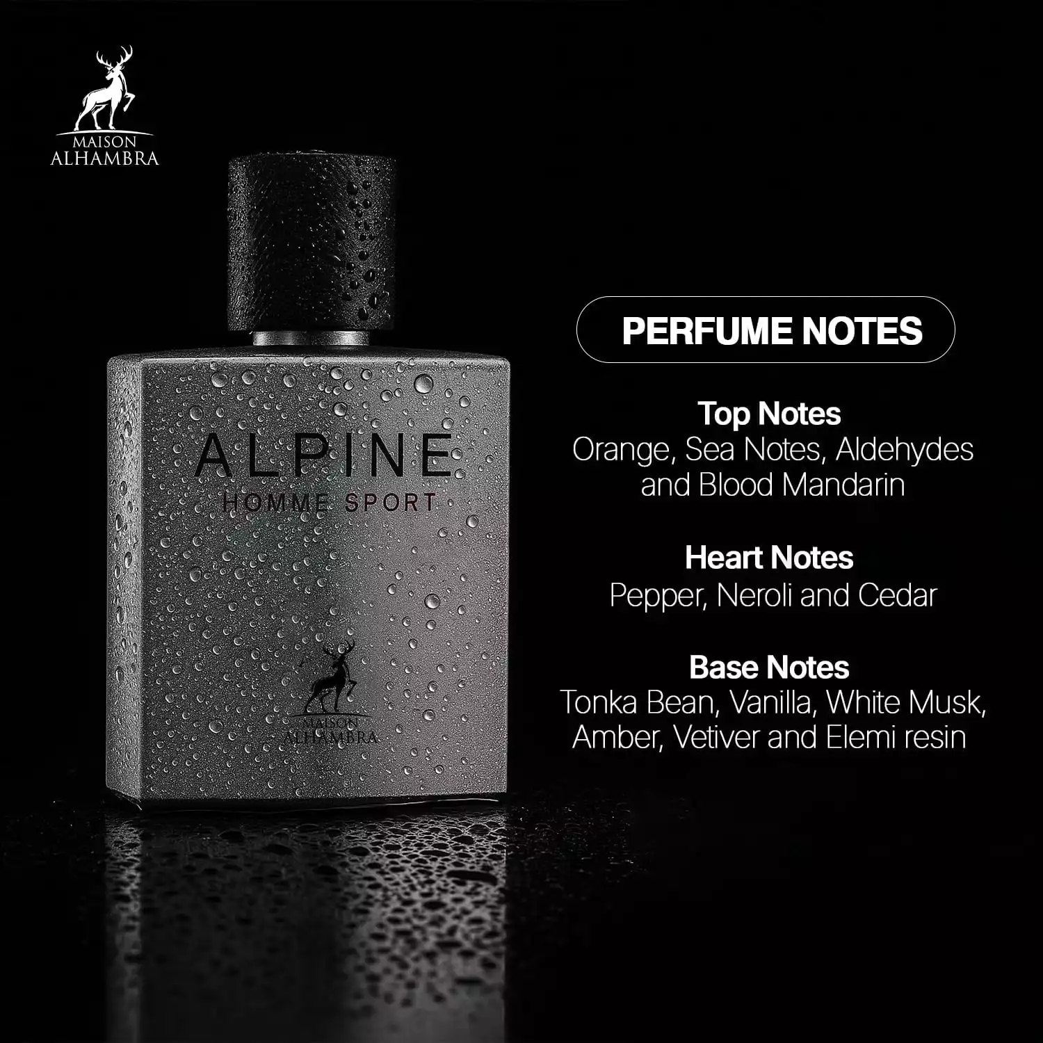 Maison Alhambra Alpine Homme Sport EDP for Men-100ml thumbnail 3