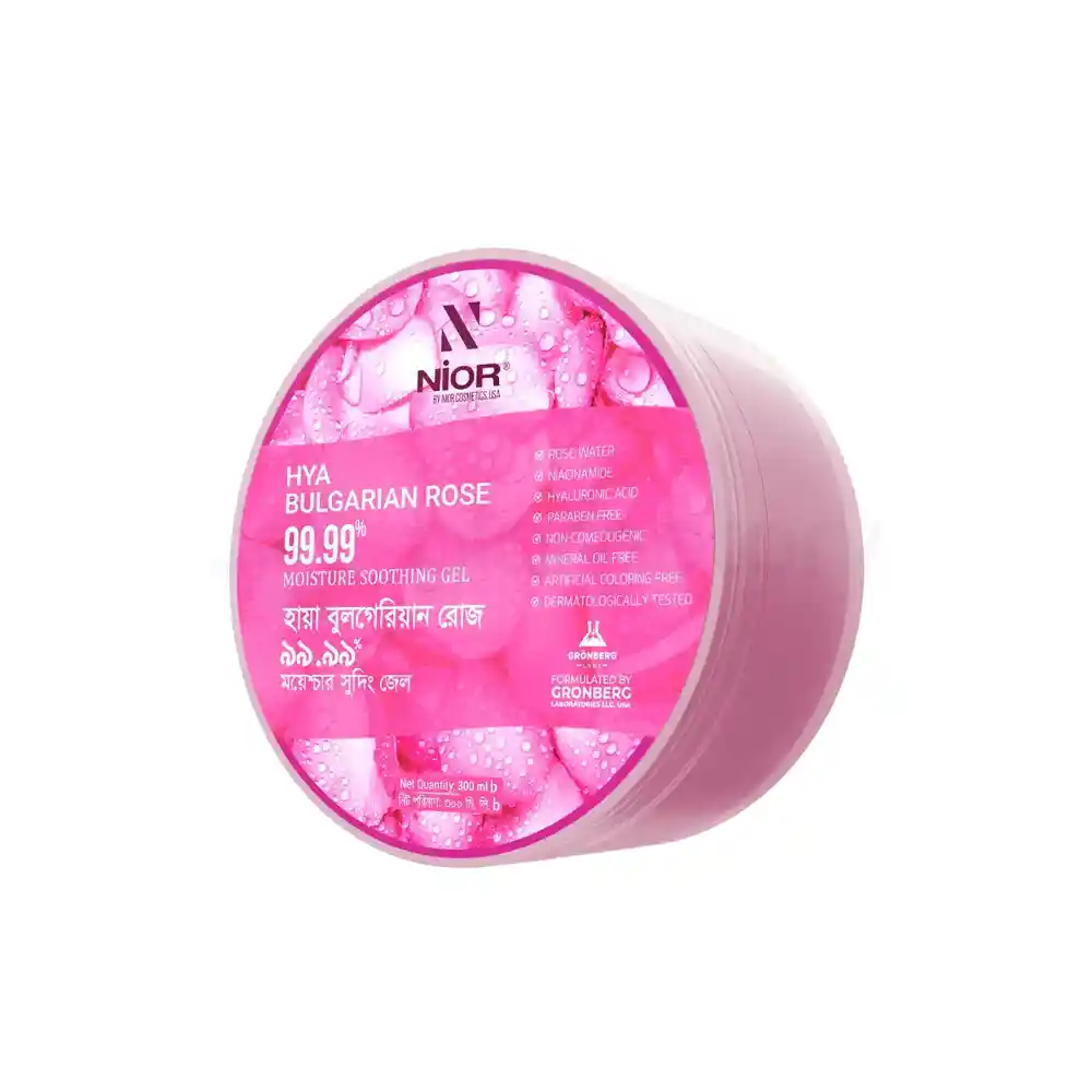 NIOR Hya Bulgarian Rose Moisture Soothing Gel-300ml thumbnail 3