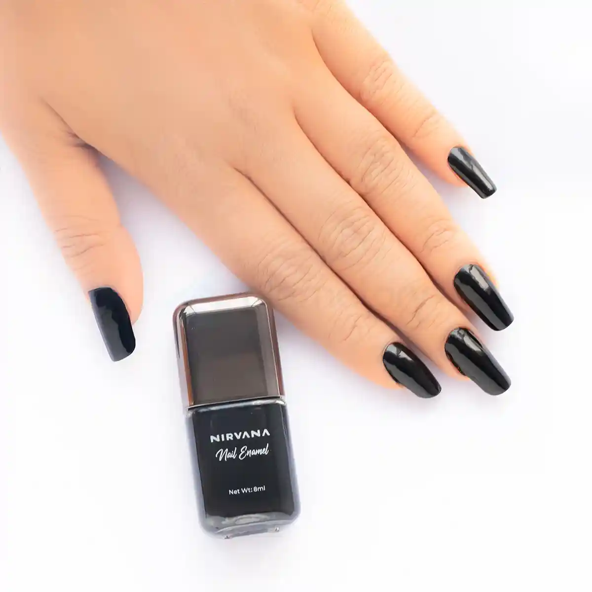 Nirvana Color Nail Enamel Black Swan 38-8ml thumbnail 4