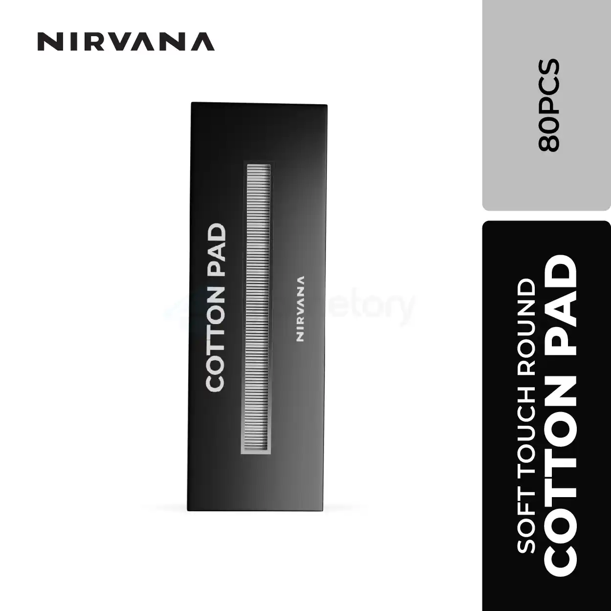 Nirvana Soft Touch Round 80pcs Cotton Pad thumbnail 3