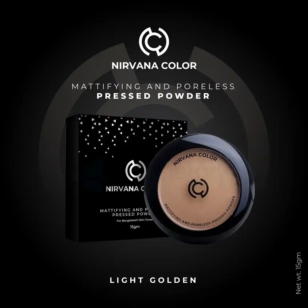 Nirvana Mattifying & Poreless Pressed Powder Light Golden P03 thumbnail 6