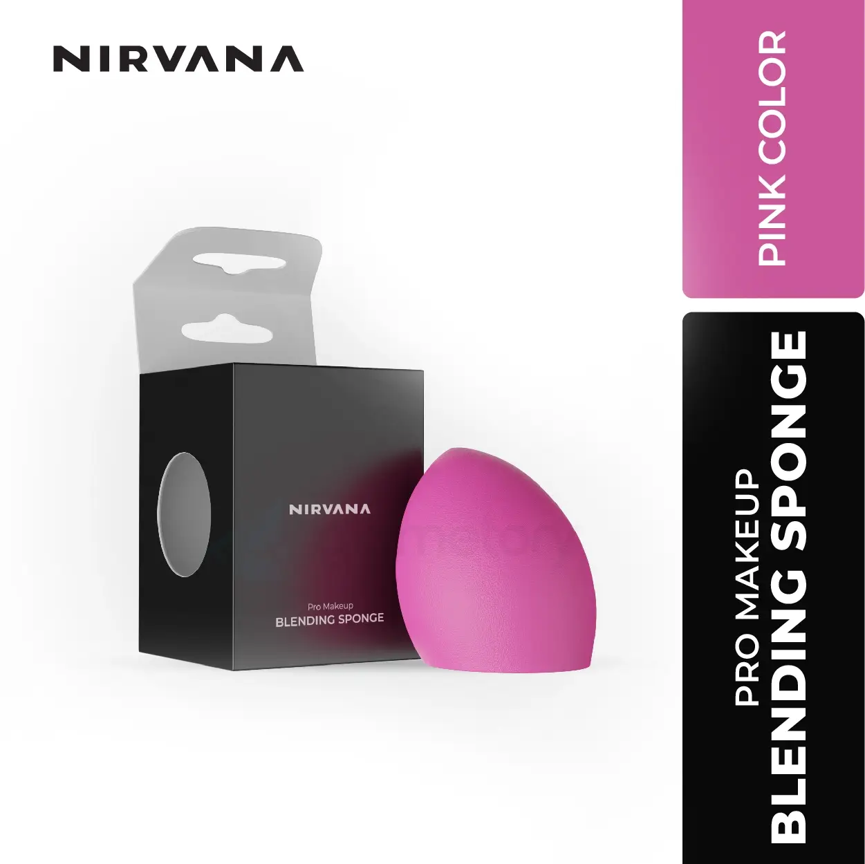 Nirvana Pro-Makeup Blending Sponge-1pcs Pink thumbnail 3