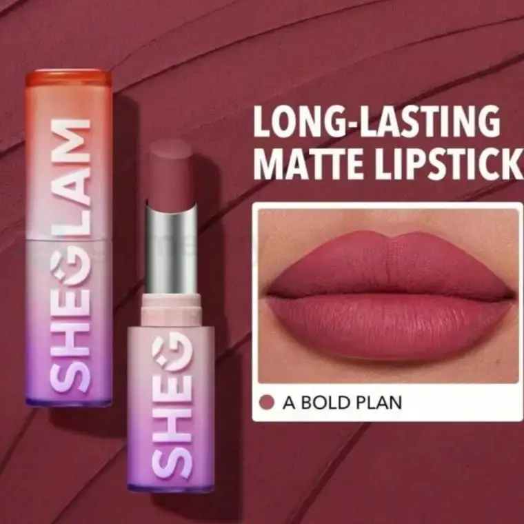 SHEGLAM Dynamatte Boom Long Lasting Matte Lipstick-A Bold Plan thumbnail 3