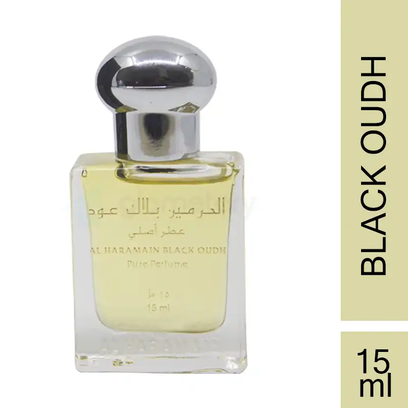 Al Haramain Black Oudh Pure Perfume Attar-15ml