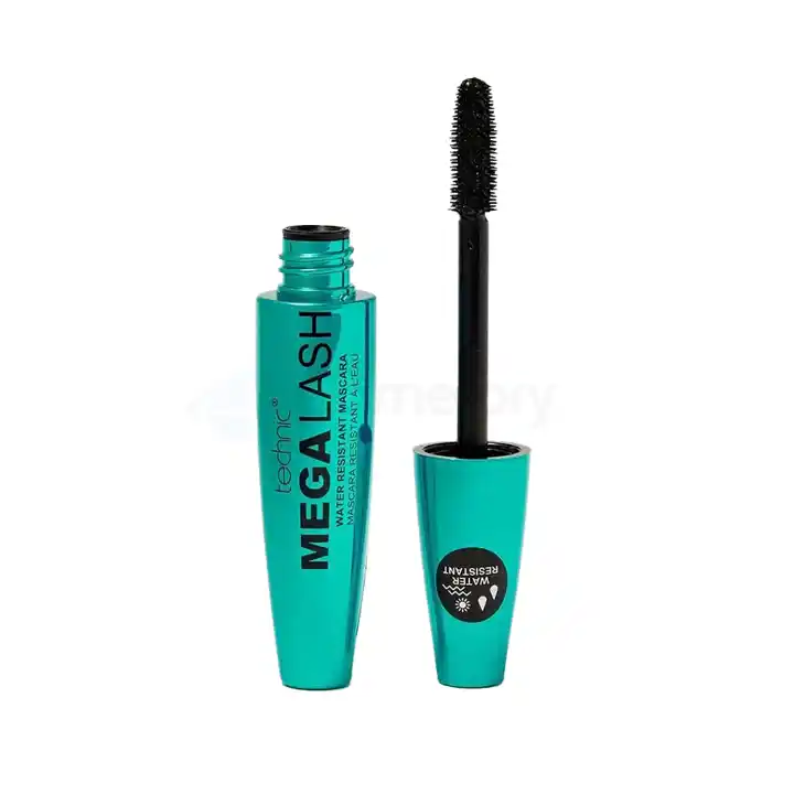 Technic Mega Lash Water Resistant Mascara-Black