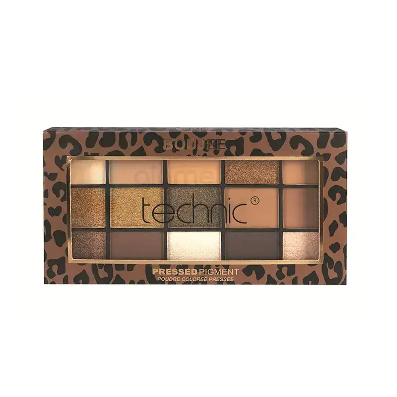 Technic 15 Color Pressed Pigment Eyeshadow Palette-Boujee