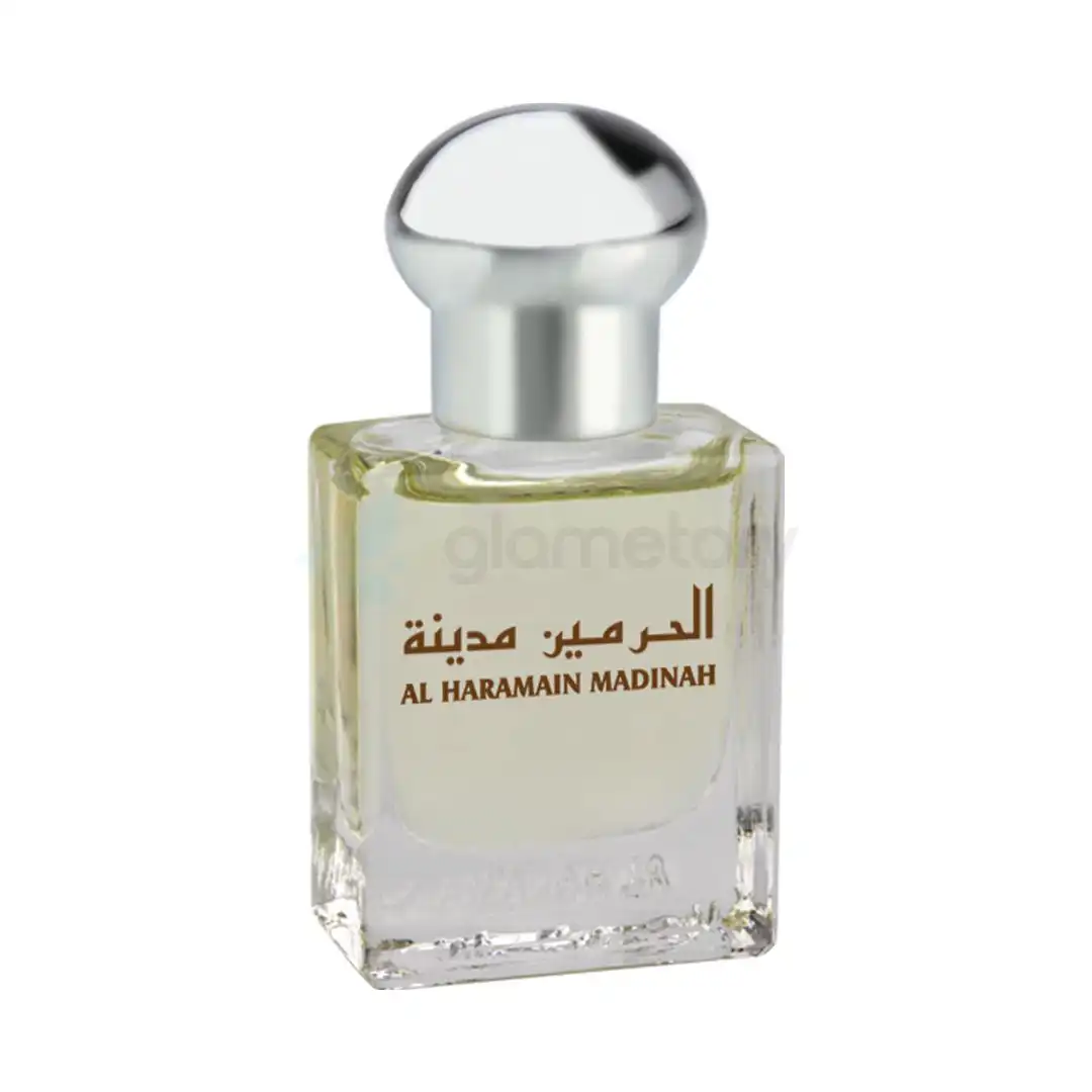 Al Haramain Madinah Pure Perfume Attar-15ml thumbnail 3