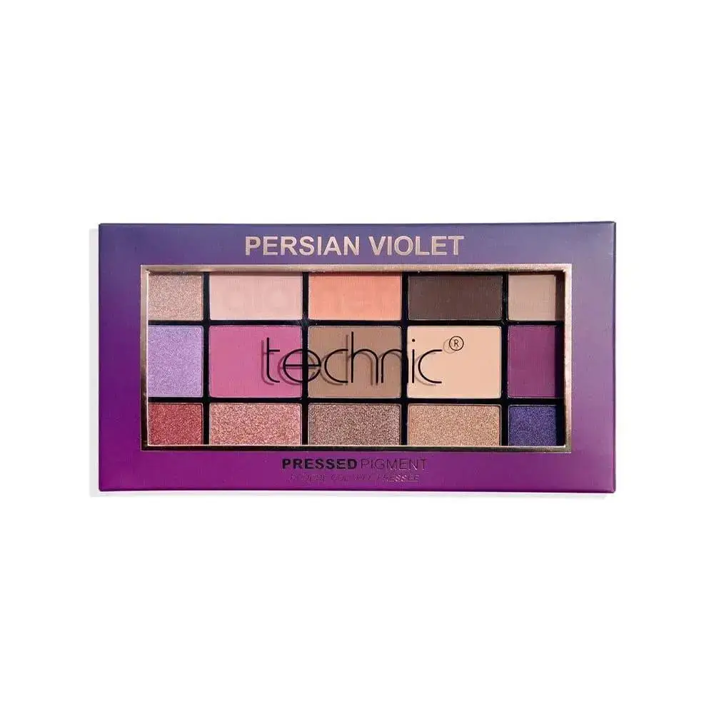 Technic 15 Color Pressed Pigment Palette-Persian Voilet
