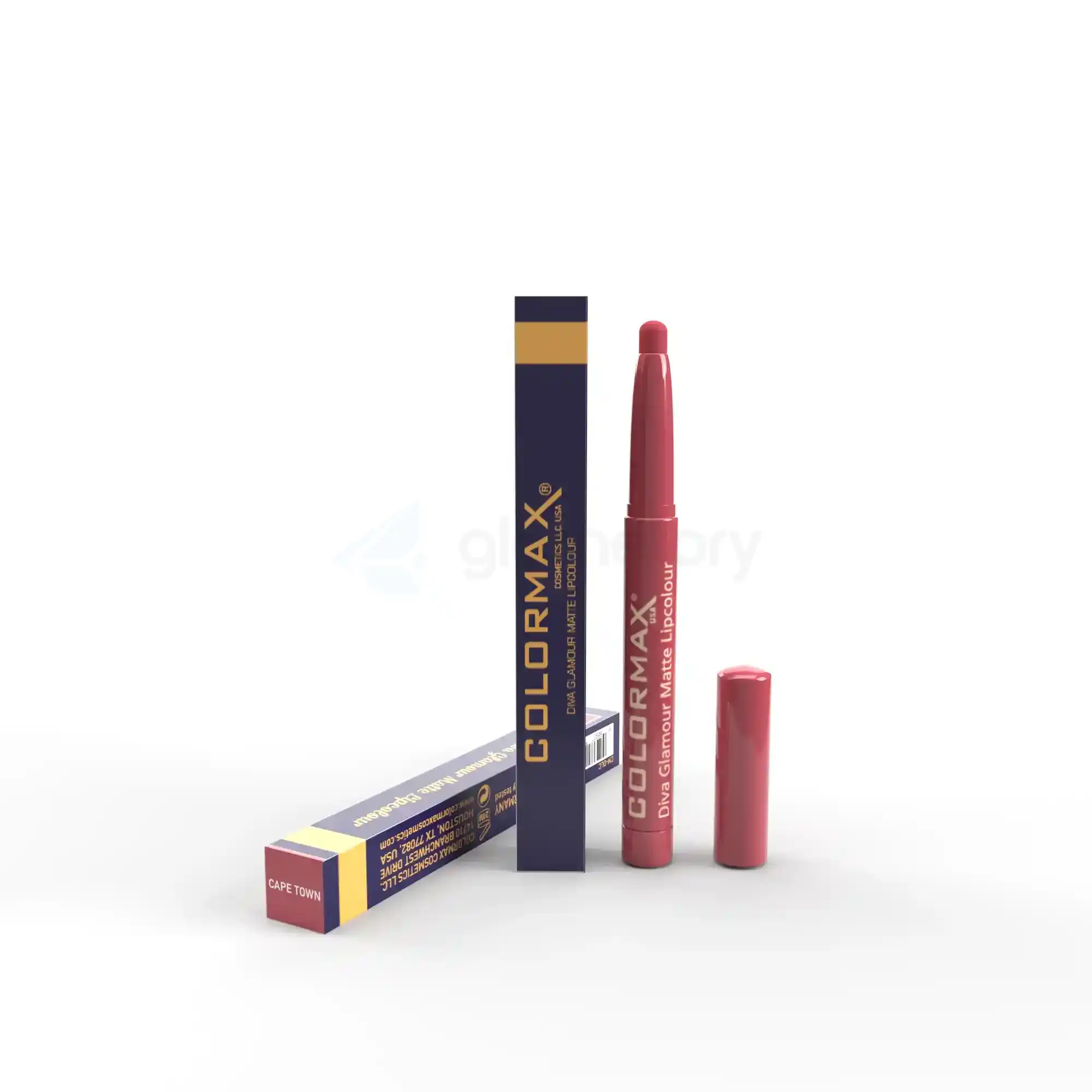 Color Max Diva Glamour Matte Lip Colour-Cape Towin thumbnail 3