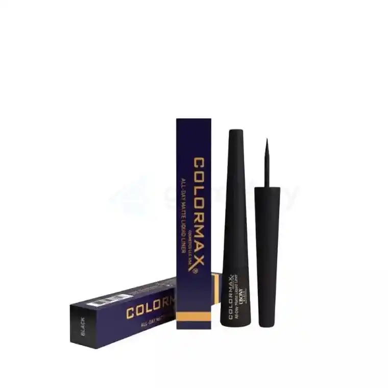 Color Max Ebony Waterproof All Day Matte Liquid Liner-Black thumbnail 3