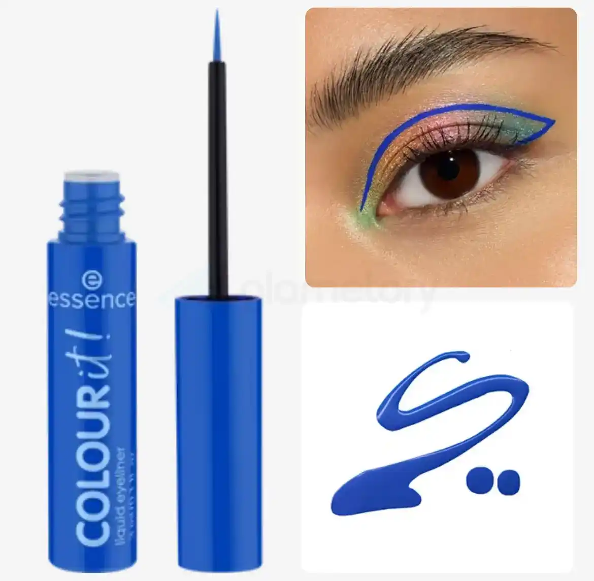Essence COLOUR It! Liquid Eyeliner-01 Royal Blue thumbnail 3