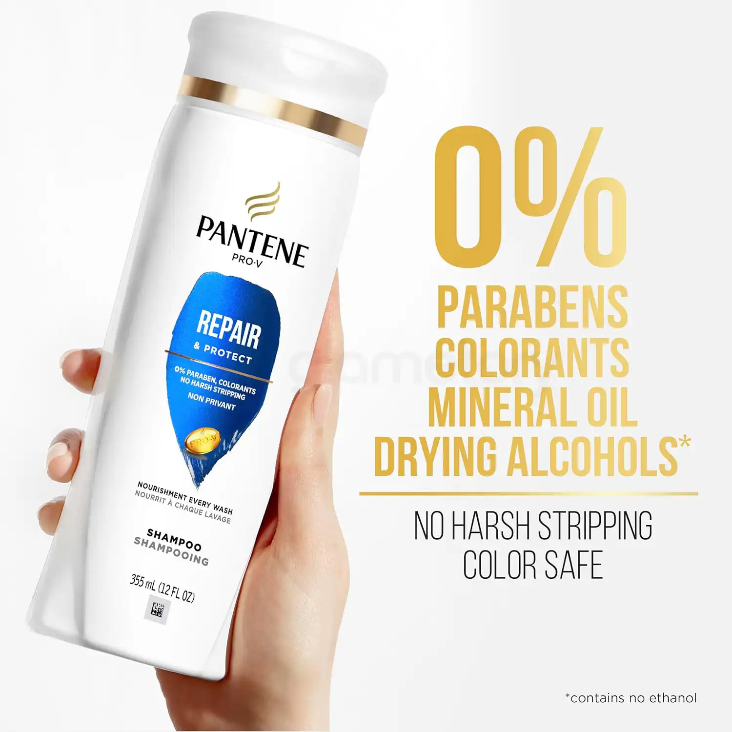 Pantene Pro-V Repair & Protect Shampoo-355ml thumbnail 4