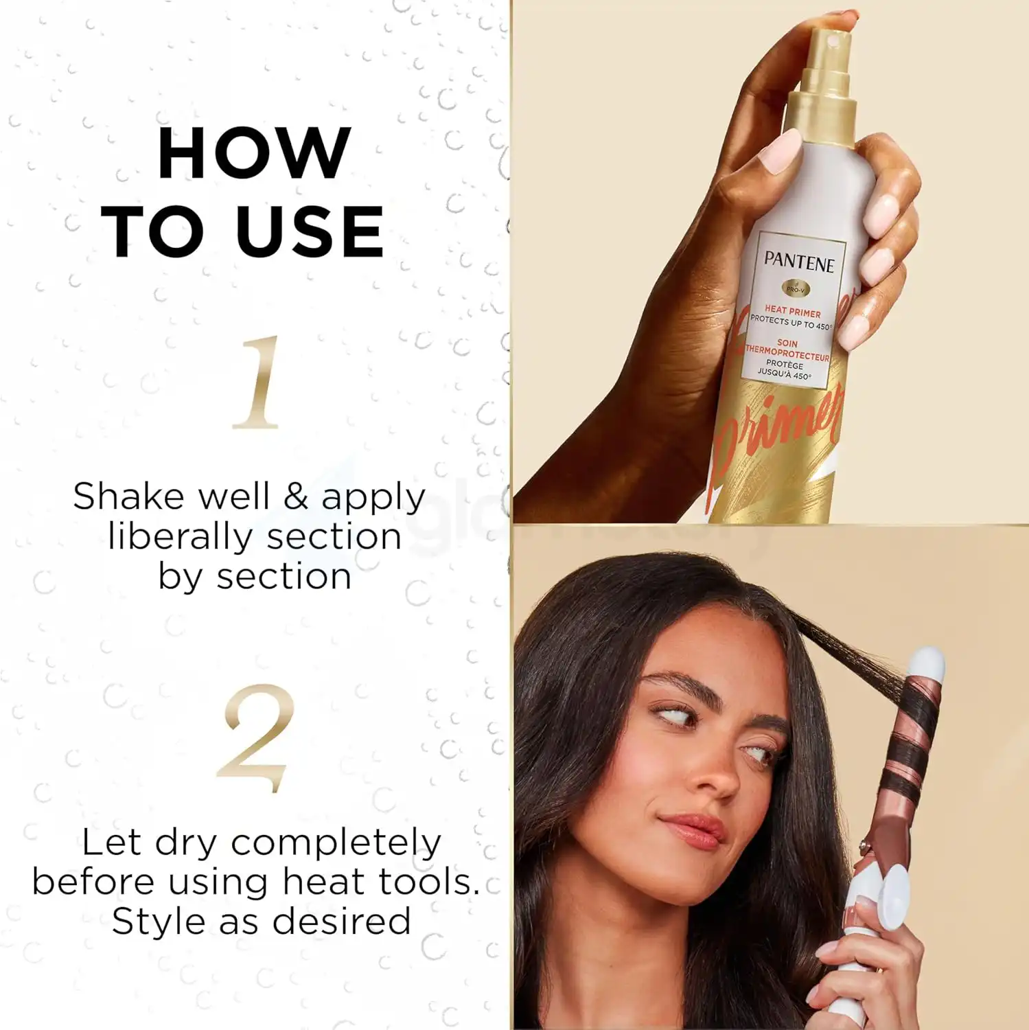 Pantene Pro-V Heat Primer Spray-215ml thumbnail 3