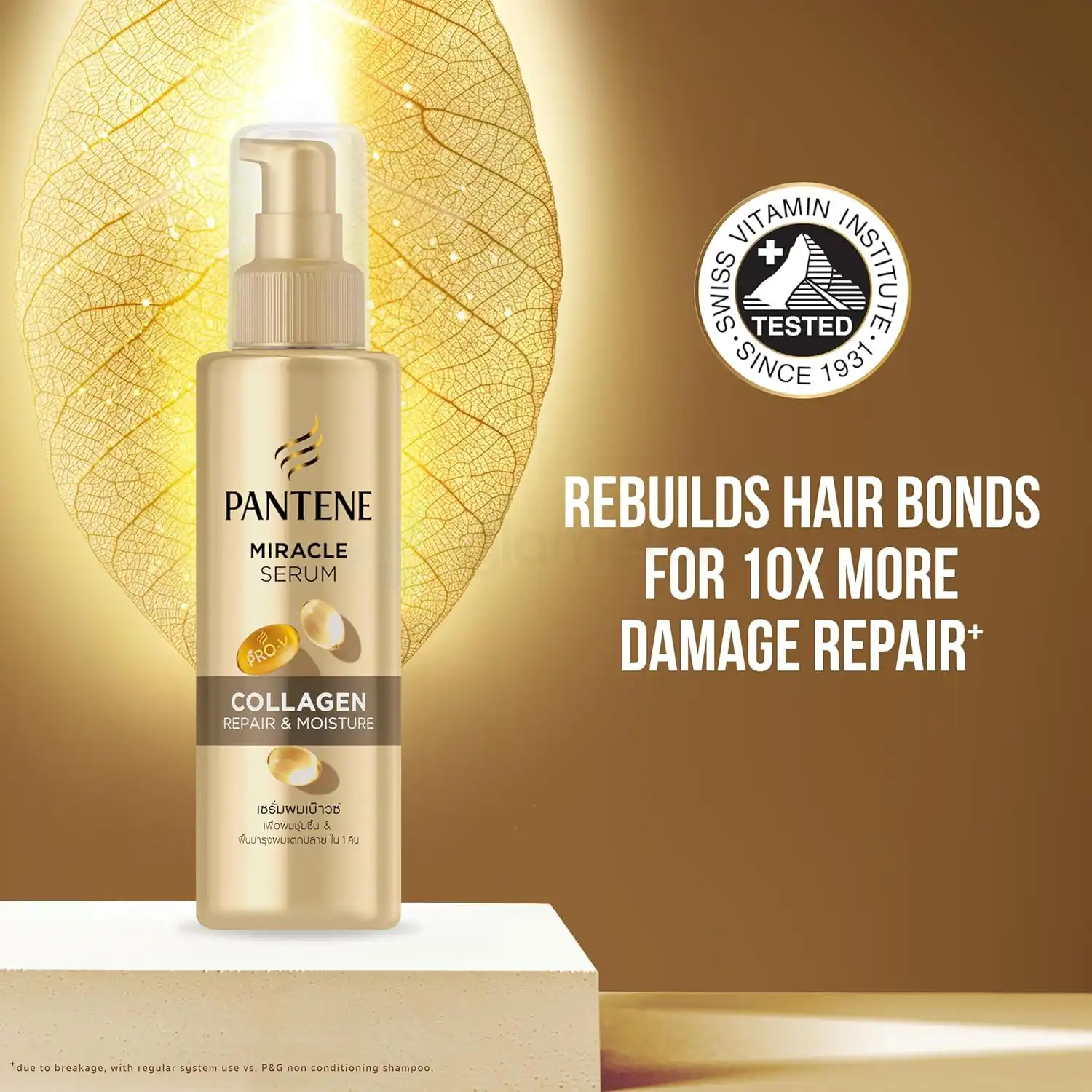 Pantene Miracle Collagen Repair & Moisture Serum-140ml
