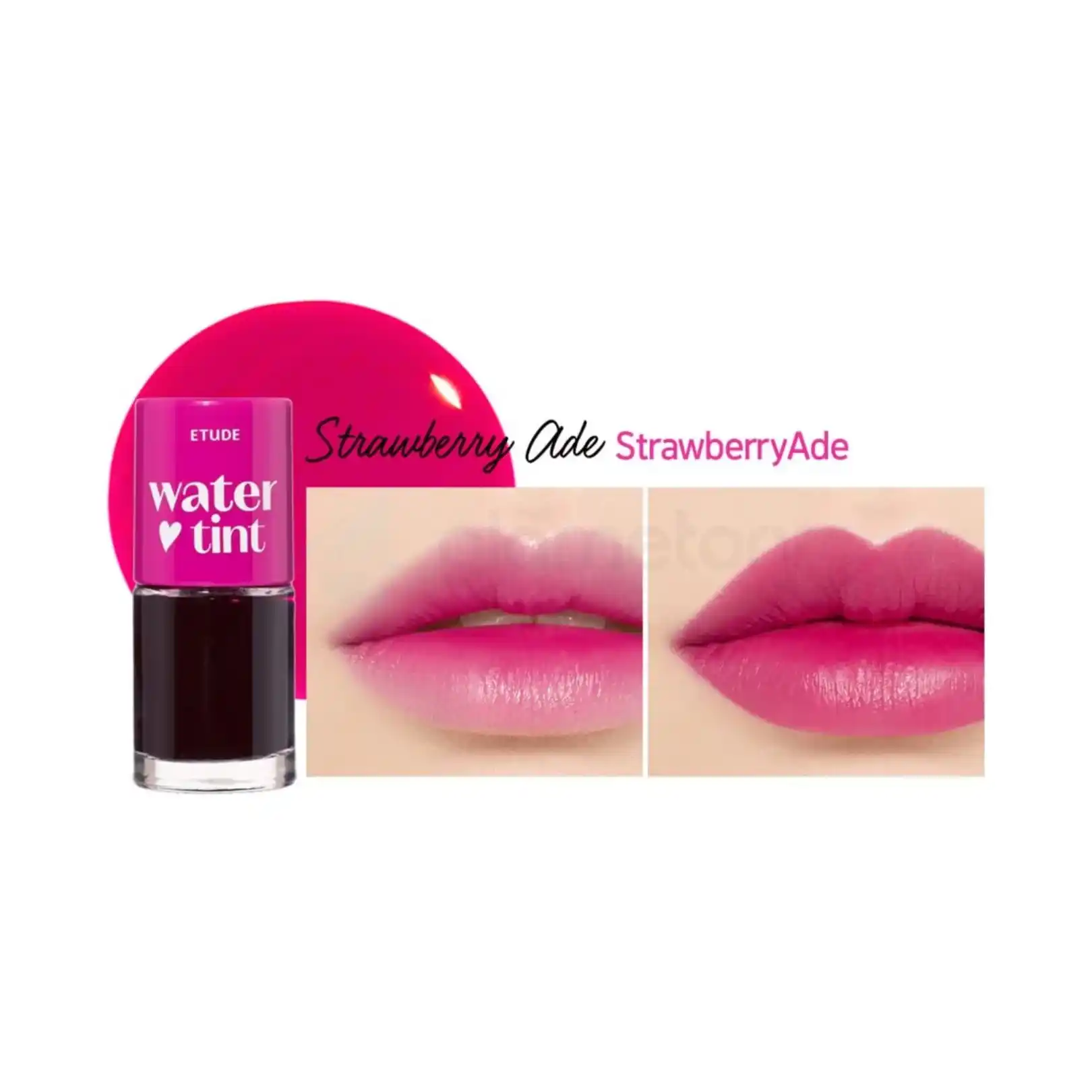 Etude Dear Darling Water Tint-01 Strawberry Ade thumbnail 7