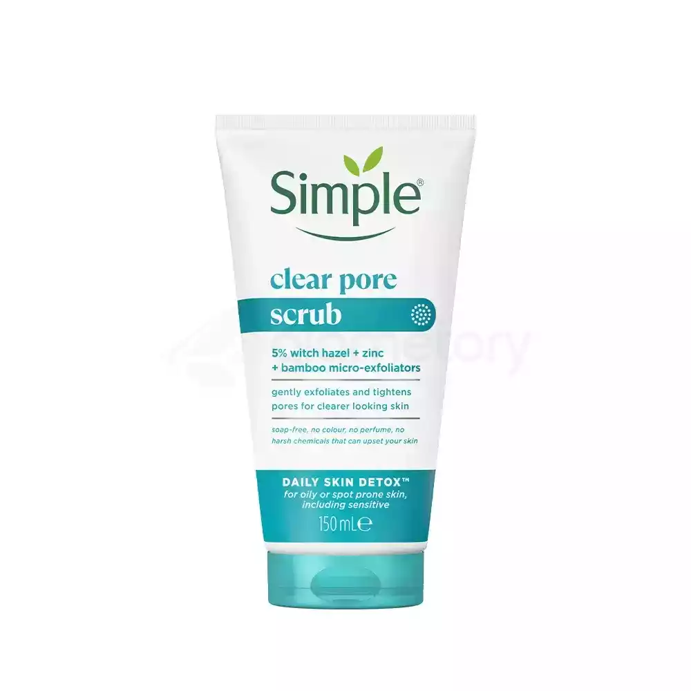 Simple Clear Pore Scrub Daily Skin Detox-150ml