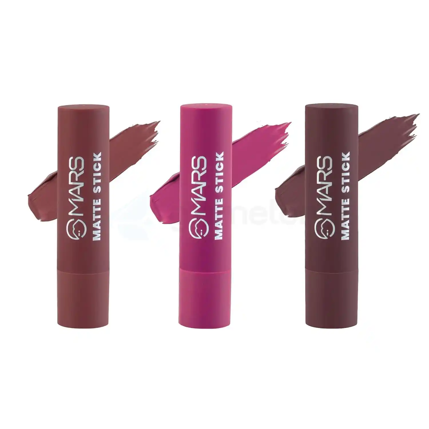 MARS 3 Matte Box Lipsticks Set-06 All Rounder