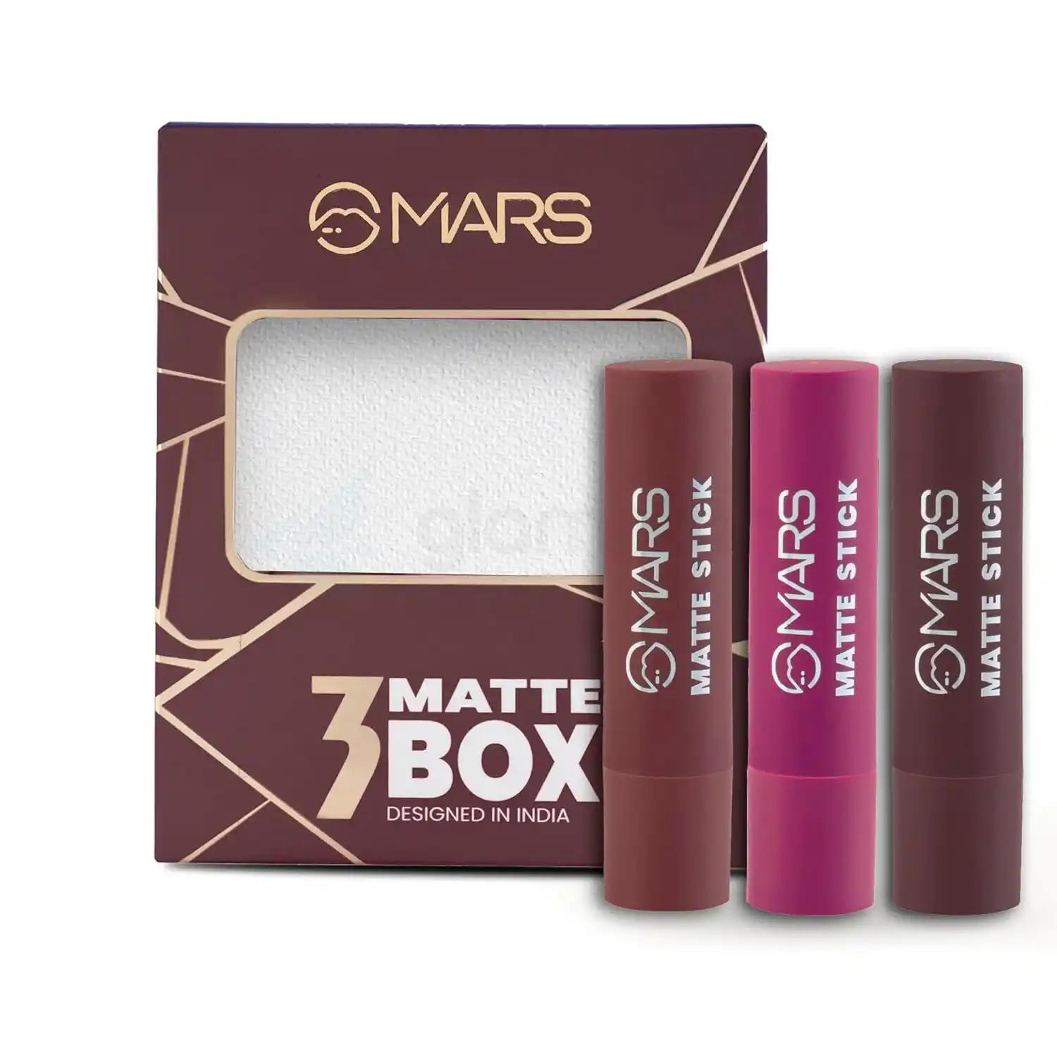 MARS 3 Matte Box Lipsticks Set-06 All Rounder thumbnail 3