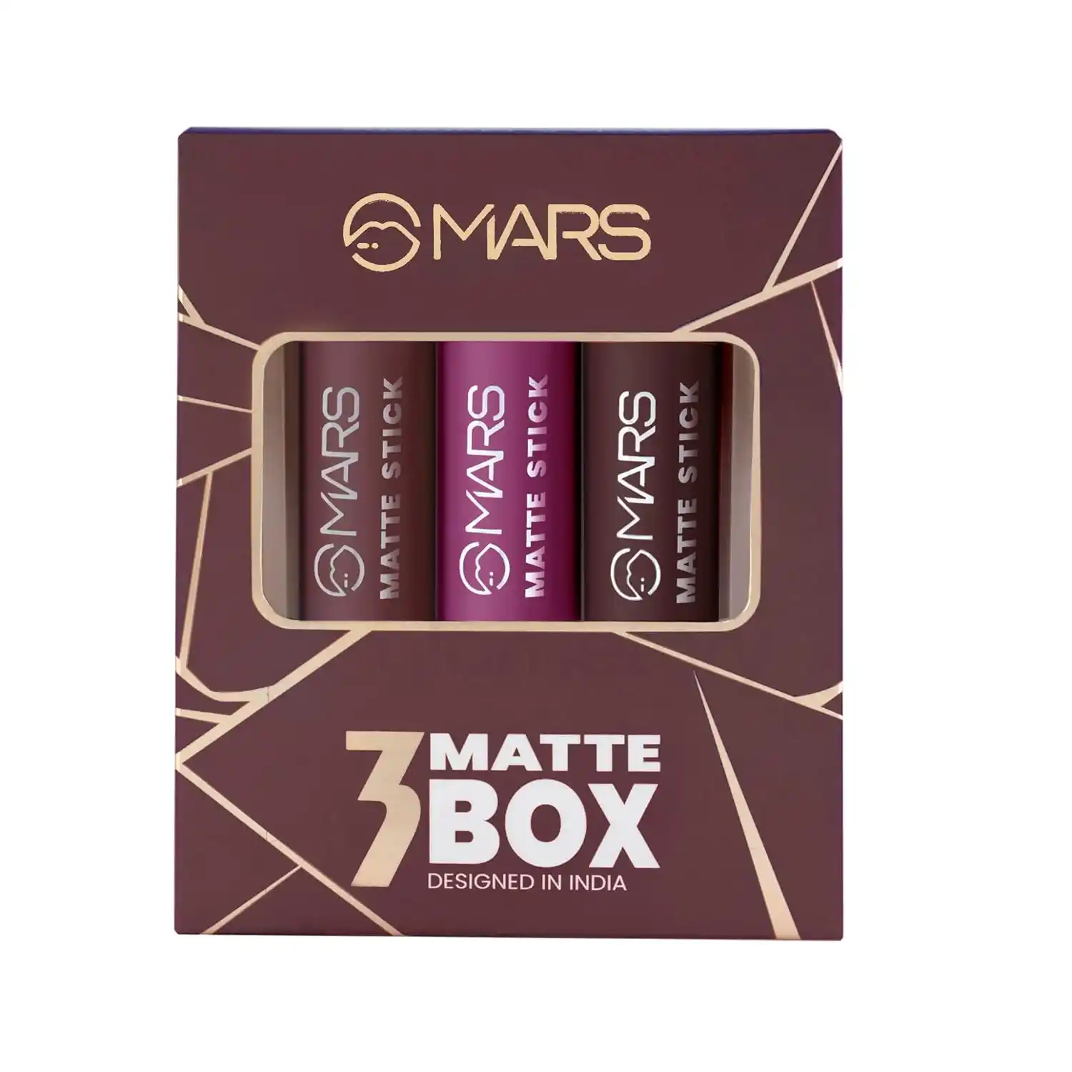 MARS 3 Matte Box Lipsticks Set-06 All Rounder thumbnail 6