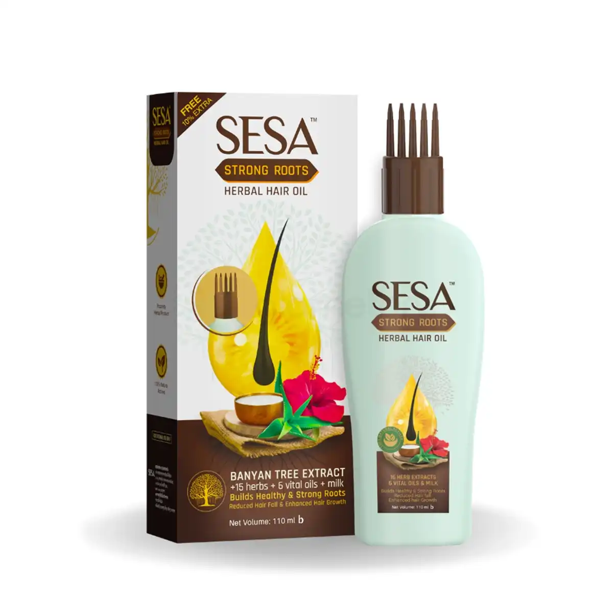 Sesa Ayurvedic Strong Roots Herbal Hair Oil-110ml