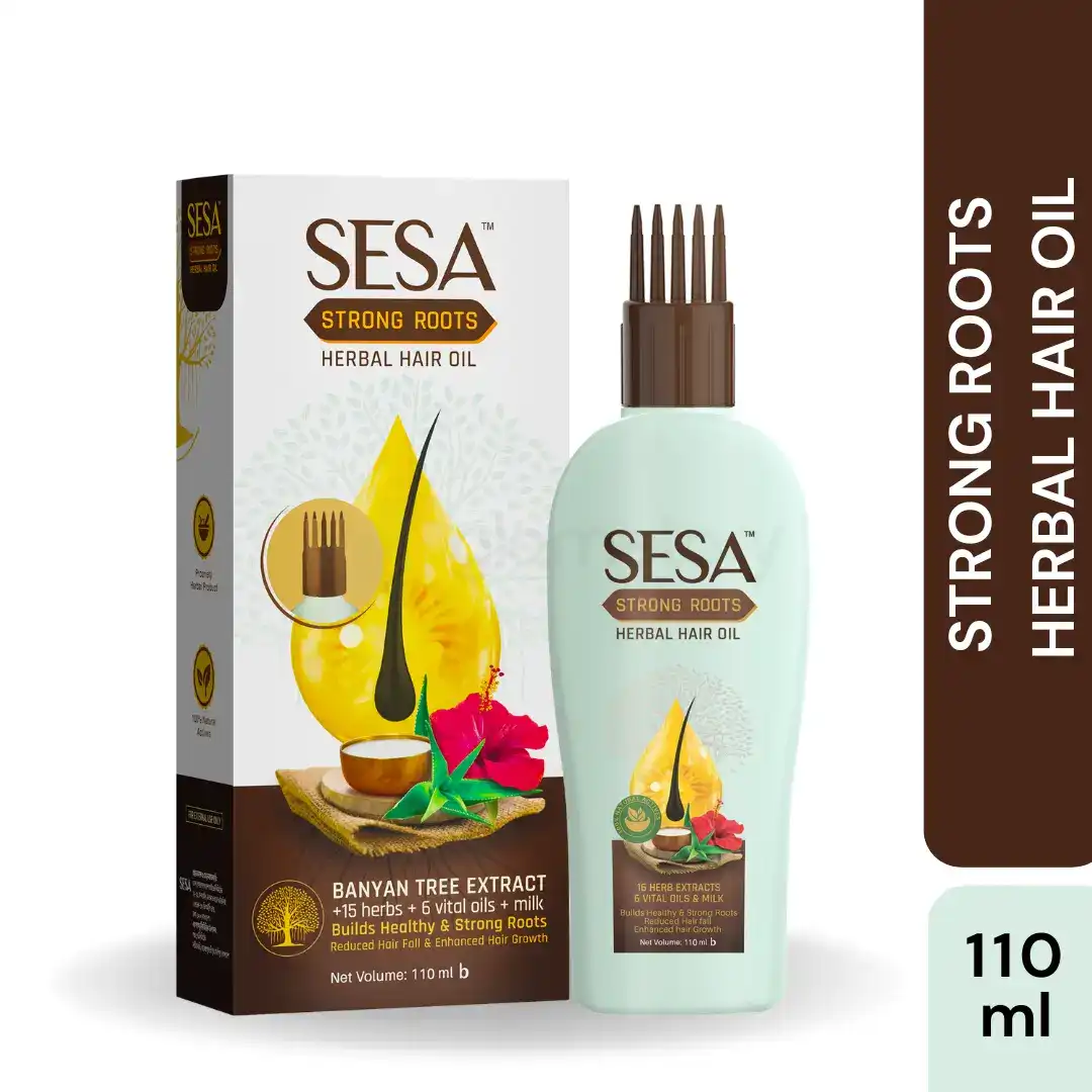 Sesa Ayurvedic Strong Roots Herbal Hair Oil-110ml