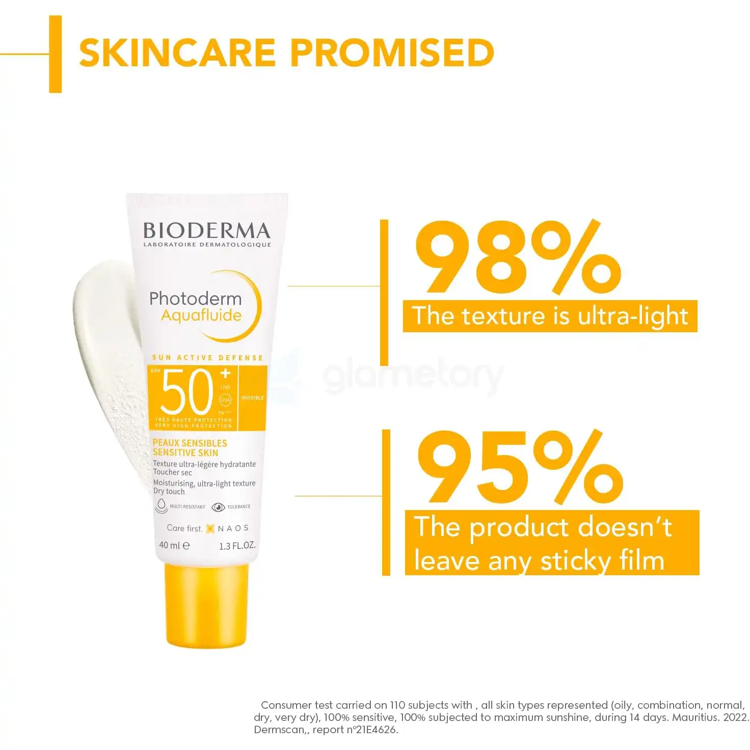 Bioderma Photoderm Aquafluide Invisible SPF50+ Sun Active Defense-40ml