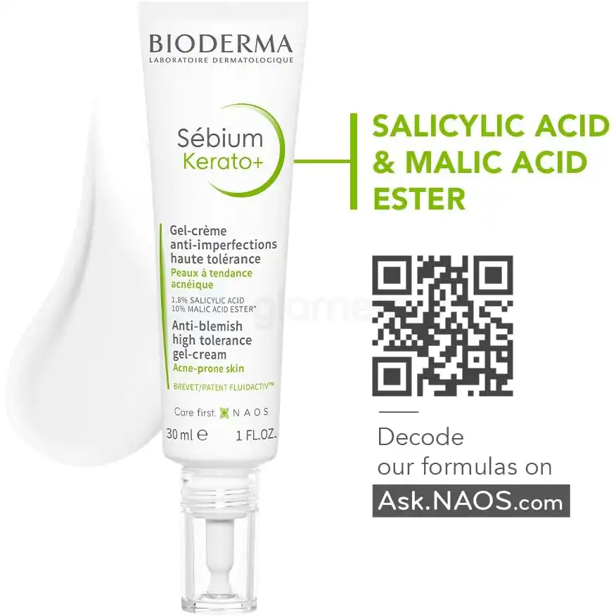Bioderma Sébium Kerato+ Anti Blemish Gel Cream-30ml thumbnail 5